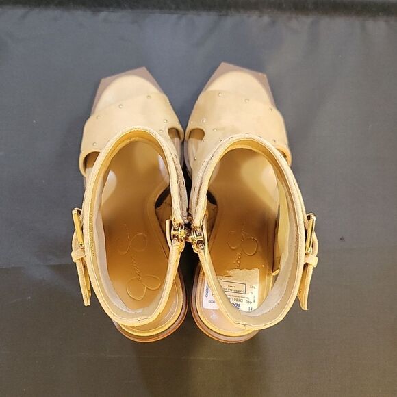 BRAND NEW JESSICA SIMPSON ROCHDALE OPEN TOE BOOTIE S2 - Picture 6 of 15